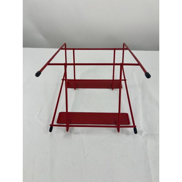 Vintage Dentyne CinnABurst Gum Wire Display Rack Red Metal 2-Tier Bonus Pak - Picture 4 of 8